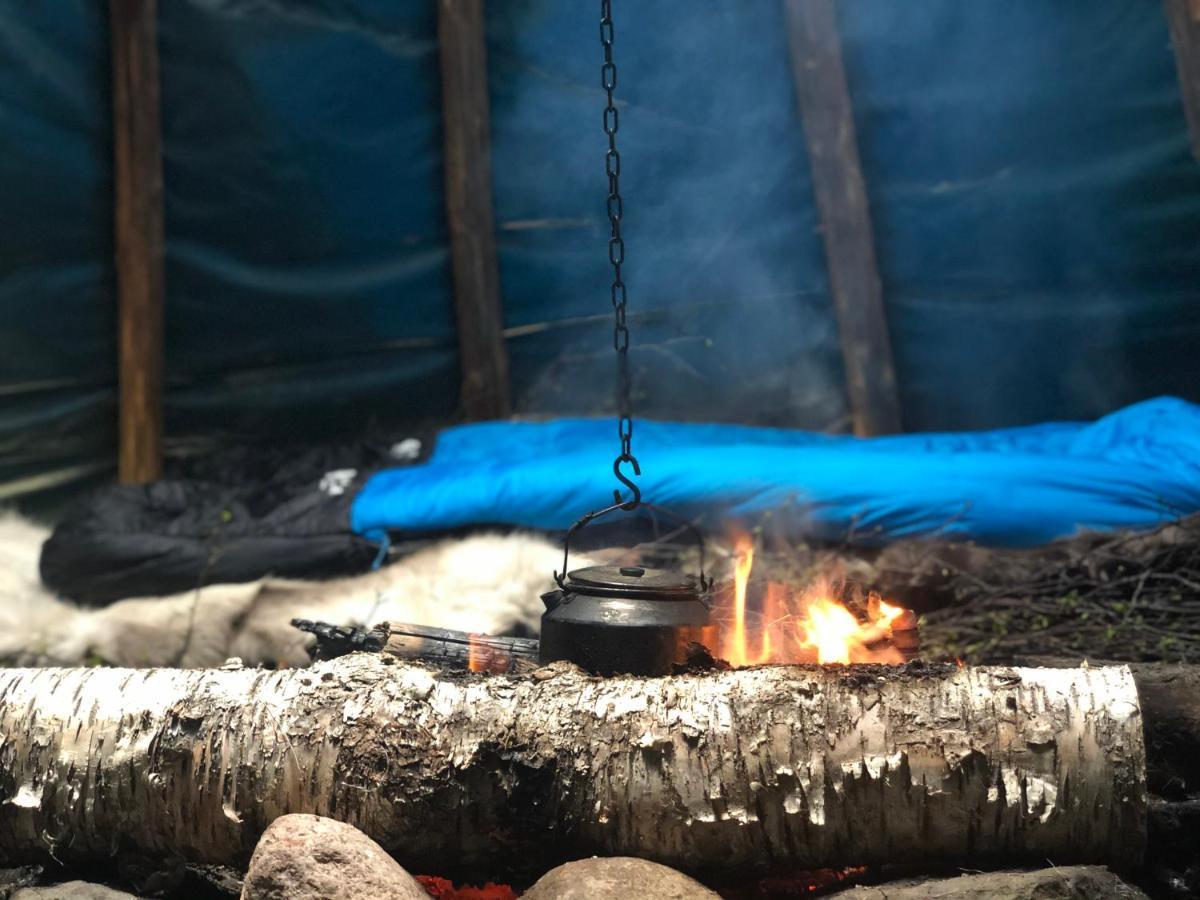 קירונה Northern Light Huts - Paradise Lapland מראה חיצוני תמונה