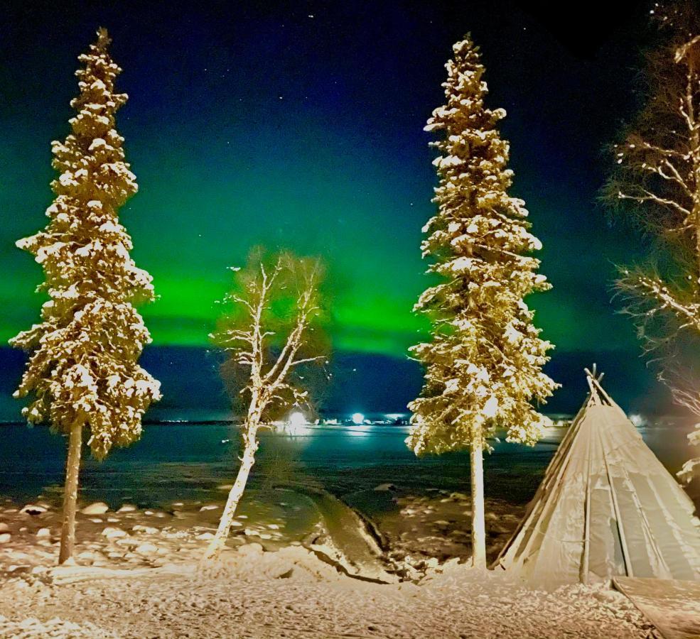 קירונה Northern Light Huts - Paradise Lapland מראה חיצוני תמונה
