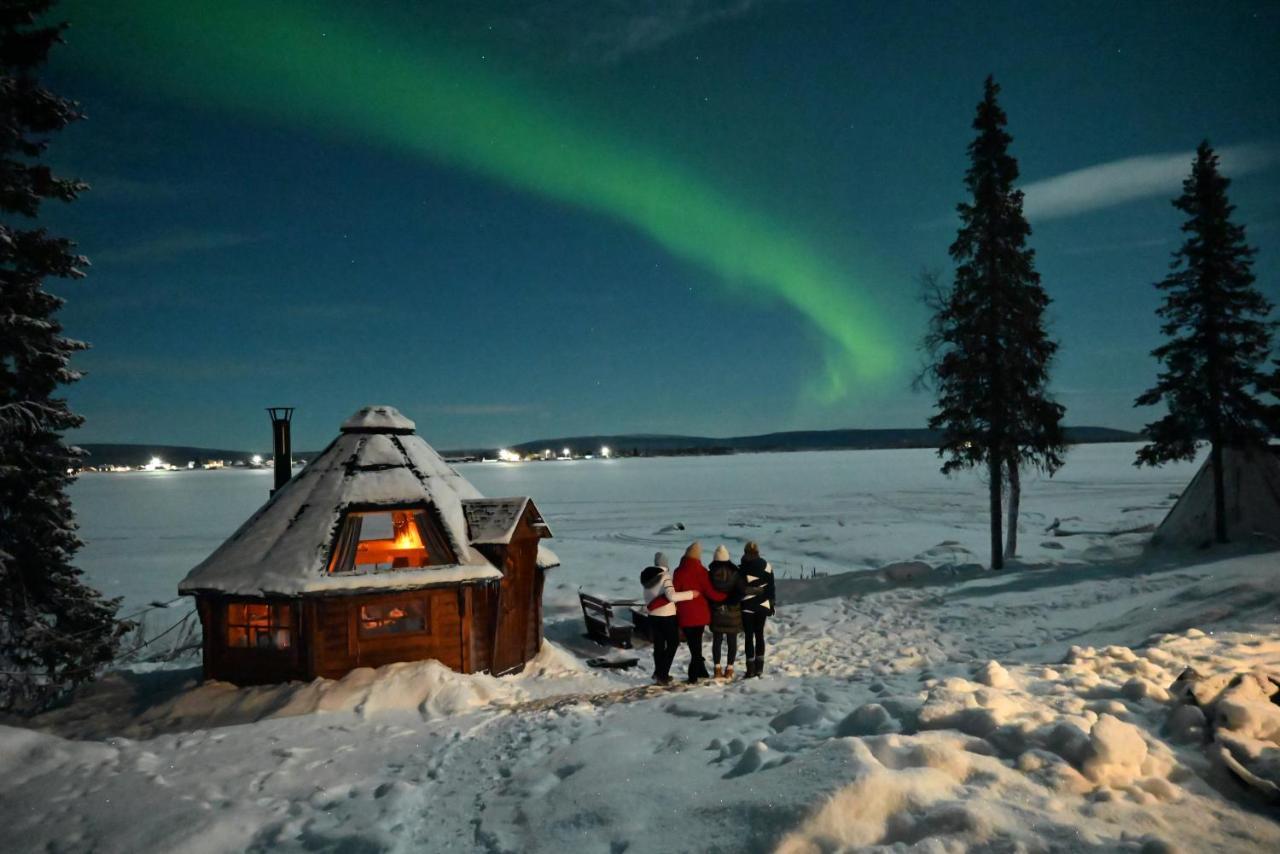 קירונה Northern Light Huts - Paradise Lapland מראה חיצוני תמונה