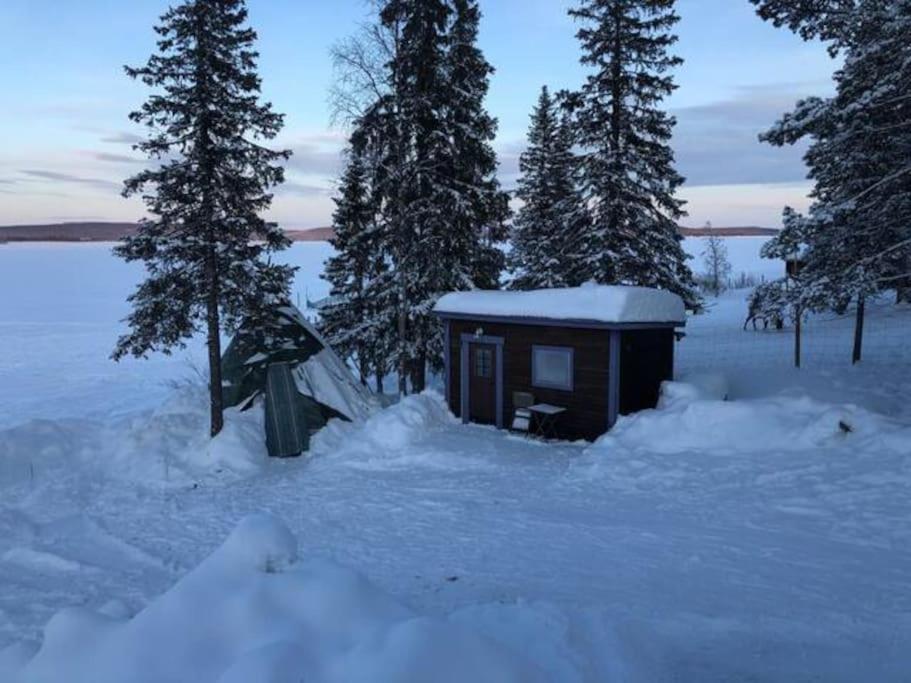 קירונה Northern Light Huts - Paradise Lapland מראה חיצוני תמונה