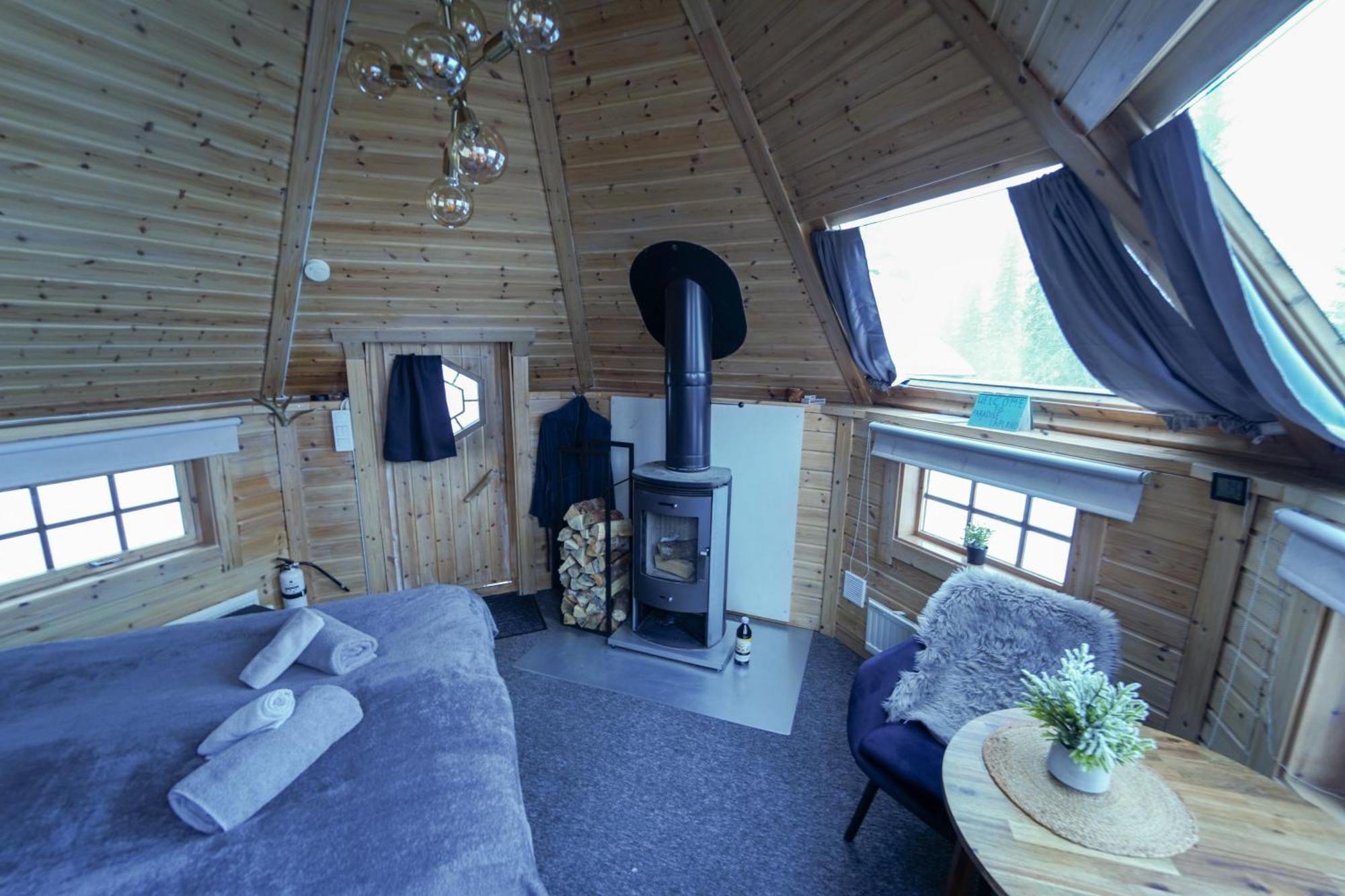 קירונה Northern Light Huts - Paradise Lapland מראה חיצוני תמונה