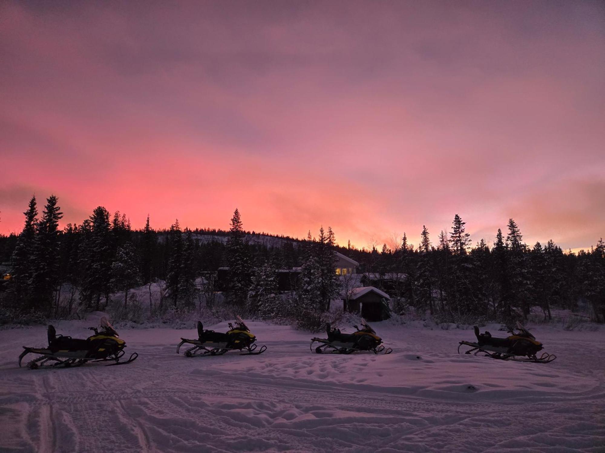 קירונה Northern Light Huts - Paradise Lapland מראה חיצוני תמונה