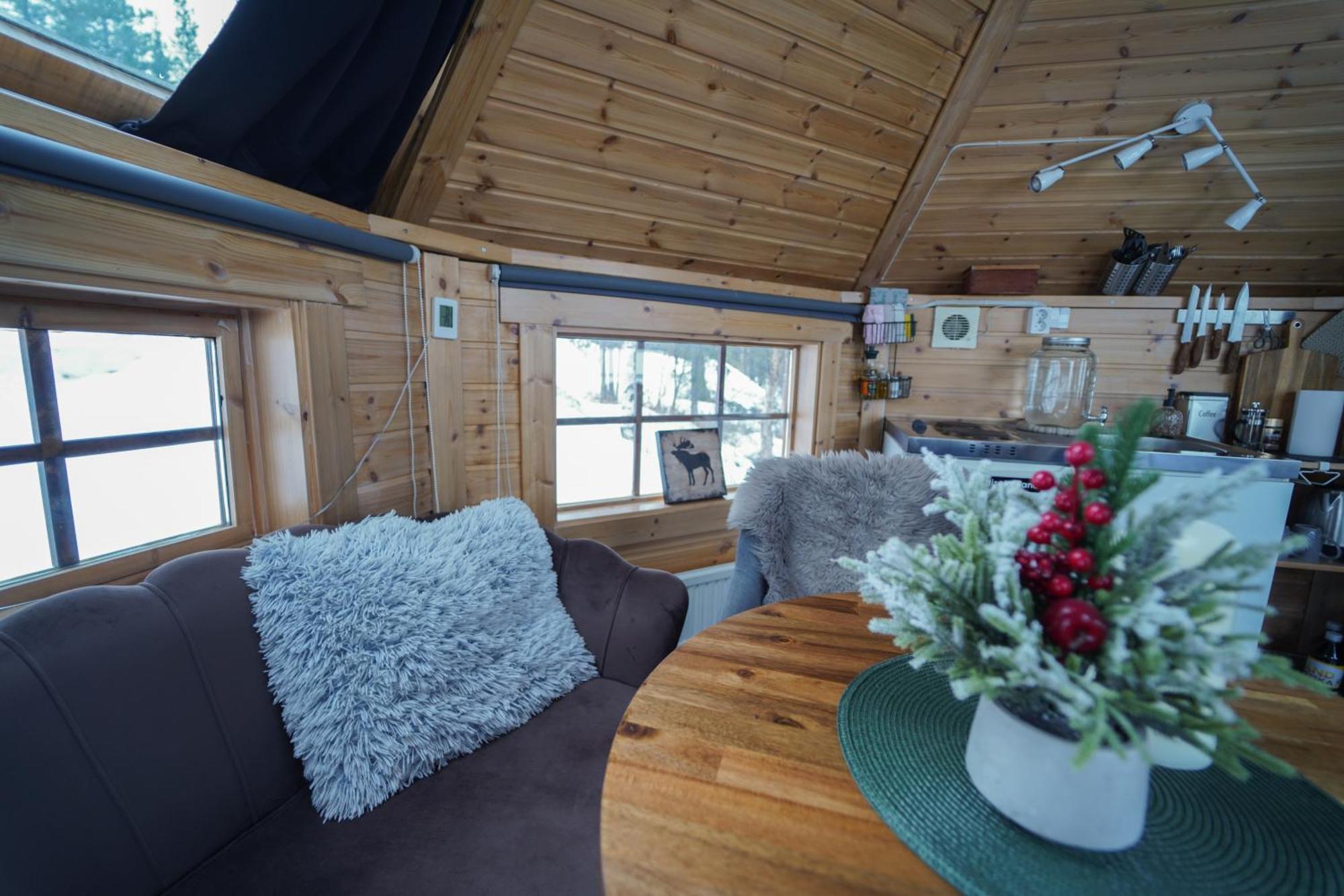 קירונה Northern Light Huts - Paradise Lapland מראה חיצוני תמונה